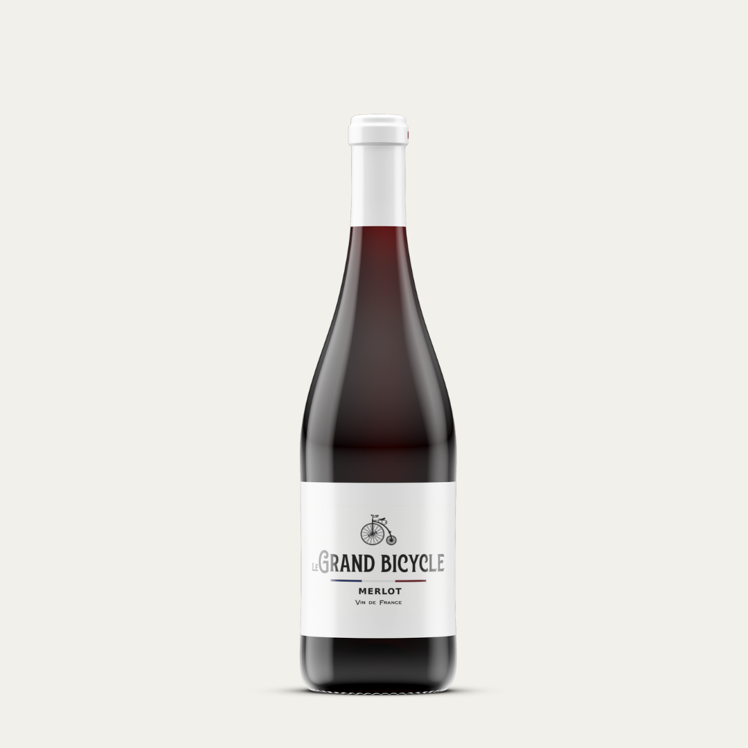 Le Grand Bicycle Merlot VDF Rouge 6 Bouteilles (75cl)