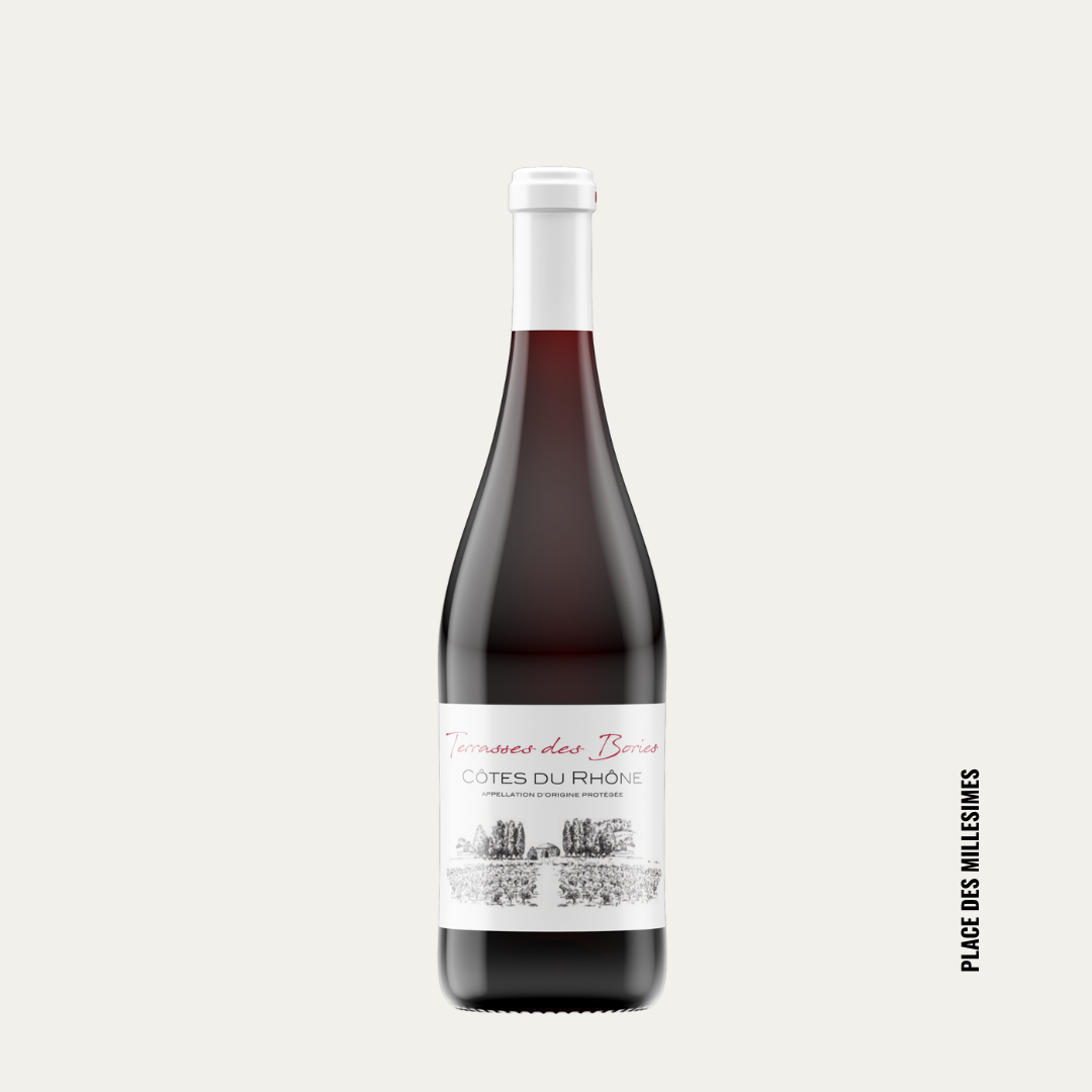 Terrasses des Bories AOP Côtes du Rhône Rouge 6 Bouteilles (75cl)