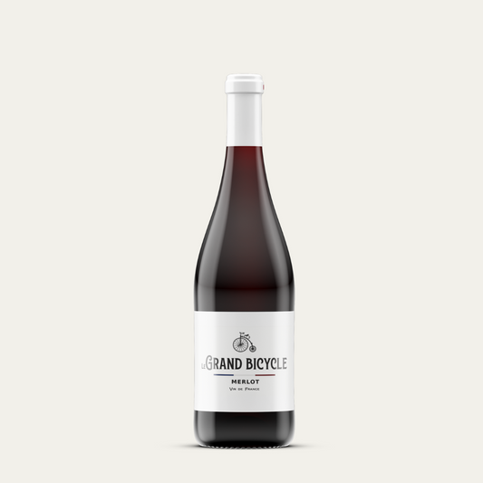 Le Grand Bicycle Merlot VDF Rouge 6 Bouteilles (75cl)