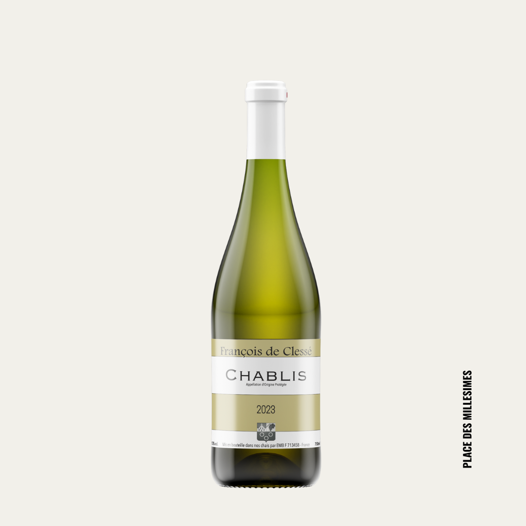 François de Clessé Chablis AOP 12 Bouteilles (75cl)